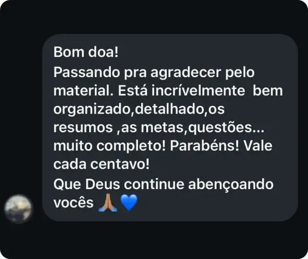 Depoimento de aluno do Protocolo