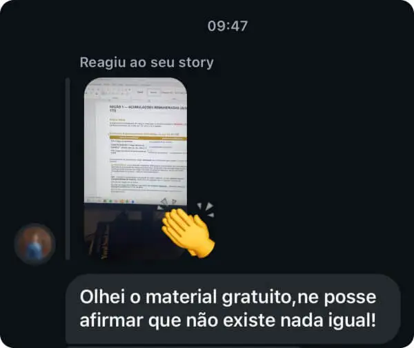 Depoimento de aluno do Protocolo